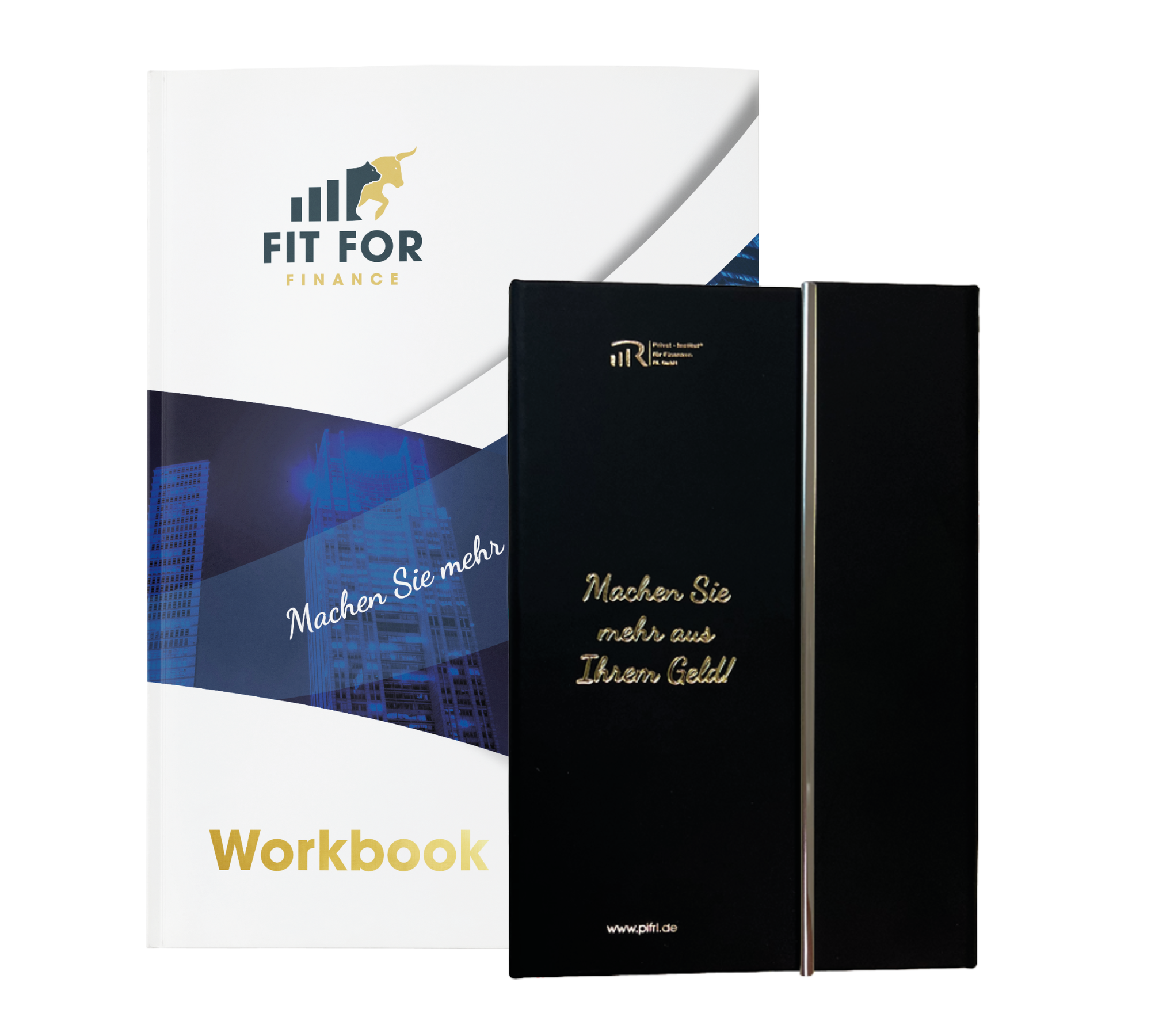 Notizbuch und Workbook passend zum Kurs